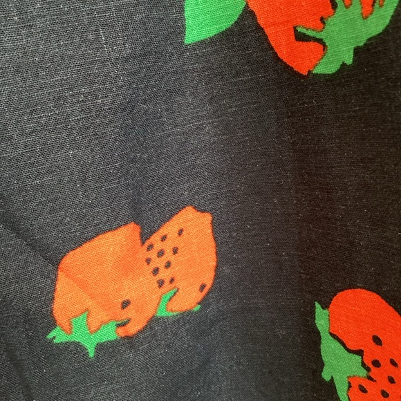 🍓Maeve COLETTE Cropped Printed Linen-Blend Wide-Leg Pants Anthropologie - Picture 14 of 14